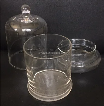 Hot Sale Clear Glass Vase For Flowers Clear Glass Storage Jar For