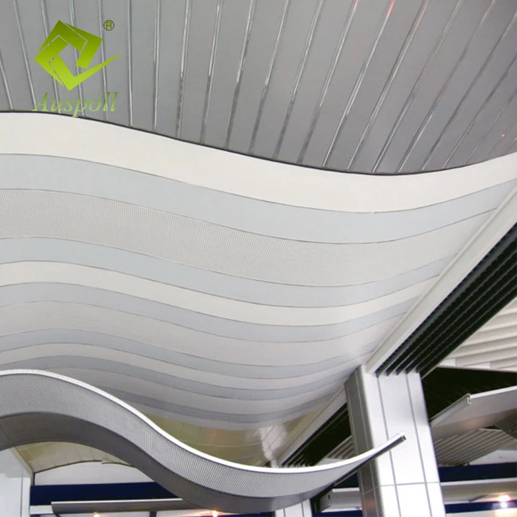 Artistic False Curved Ceiling Design