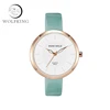 Wholesale cheap watch big watch face and narrow strap rose gold case ladies watch