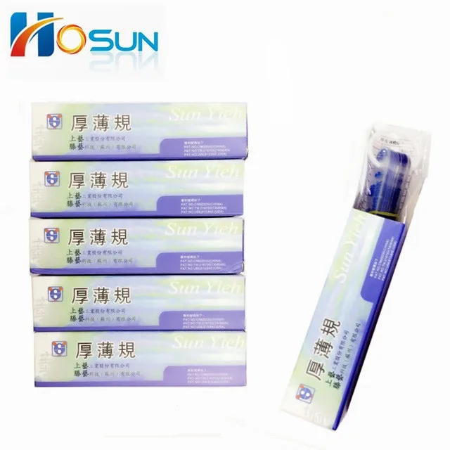 Plastic feeler gauges set range 0.02 to 4.00mm thickness, View plastic ...