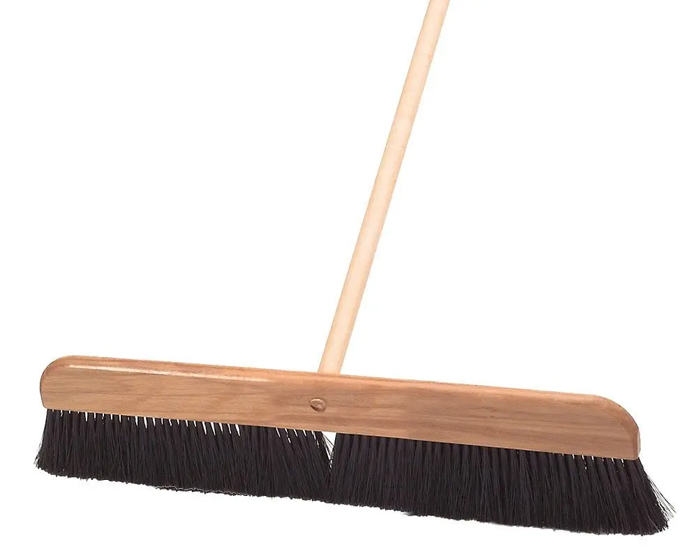 concrete broom