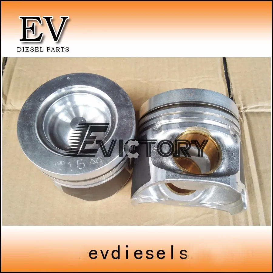 สำหรับรถบรรทุก Hino เครื่องยนต์ N04c N04ct ลูกสูบและชุดแหวนลูกสูบ Buy