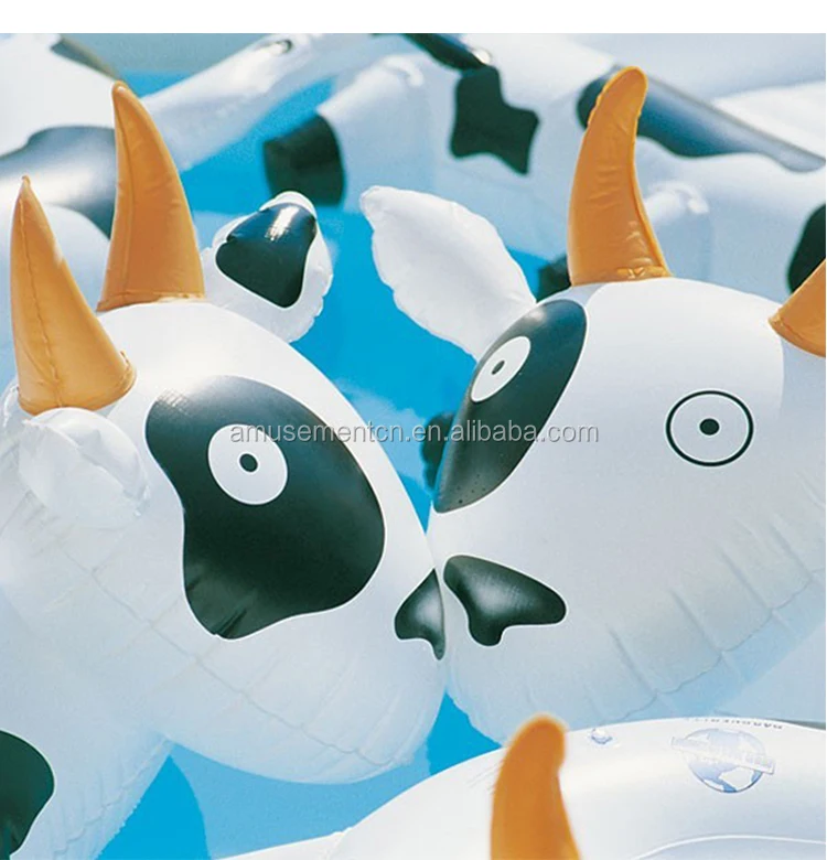 inflatable cow pool float