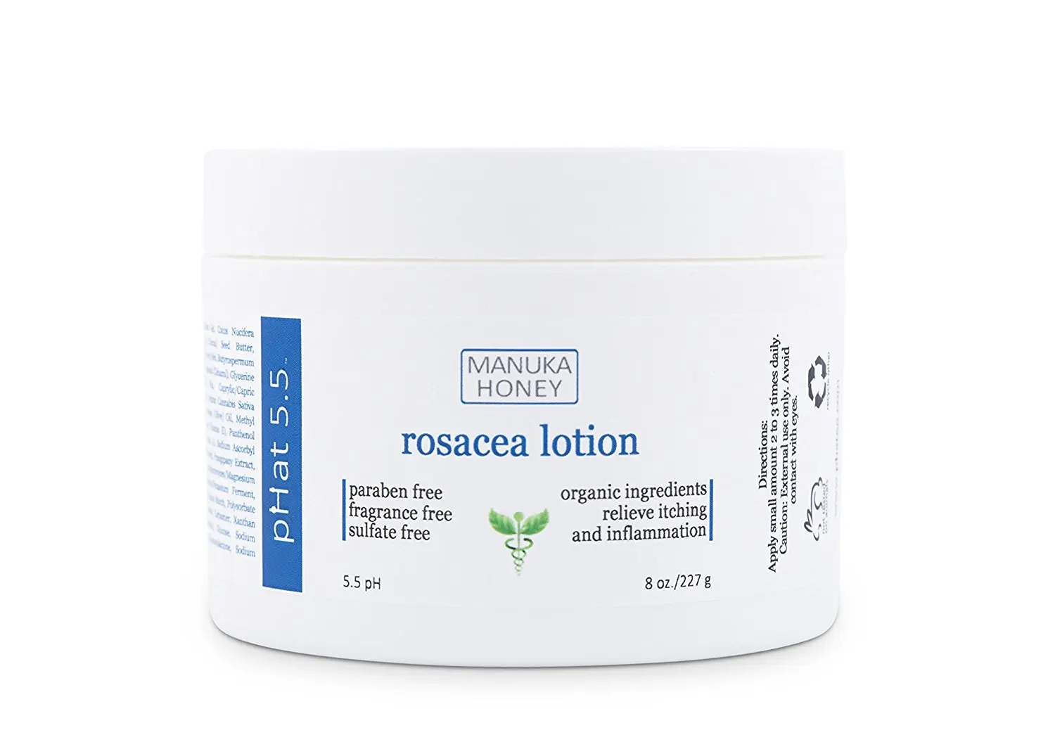 Buy Rosacea Treatment Cream Organic Moisturizer with Coconut Oil