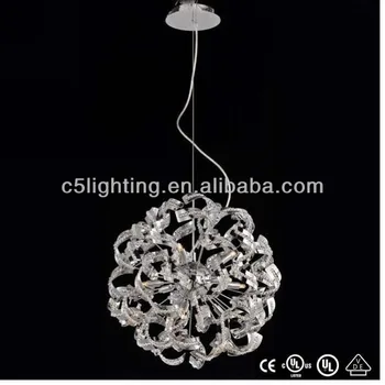 Post Modern Elegant Hanging Chandelier Crystal Pendant Light Post Modern Elegant Hanging Chandelier