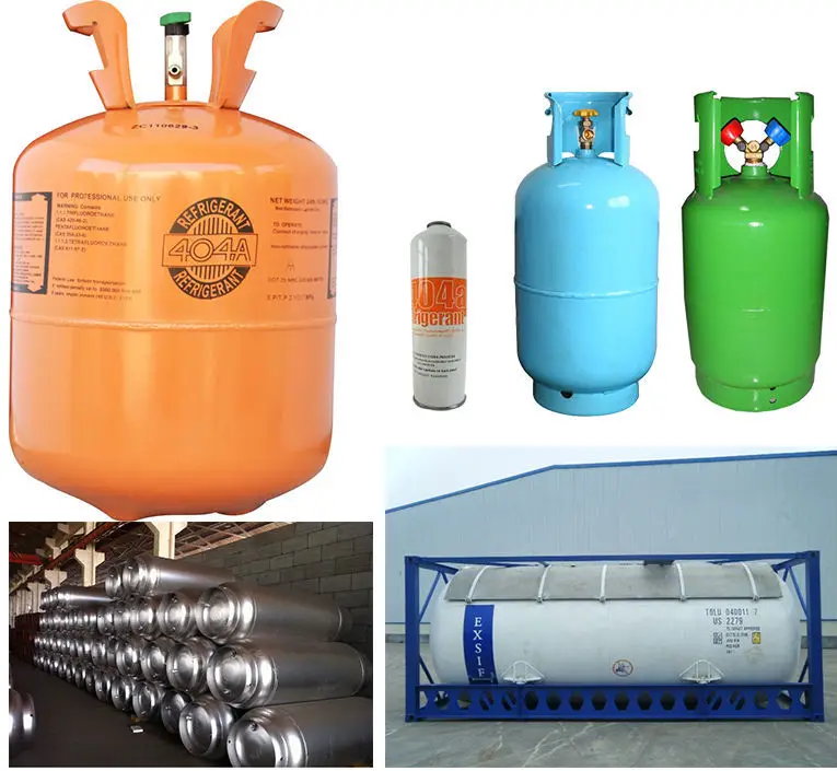 r404a cool gas refrigerant gas cylinder r404a with high quality