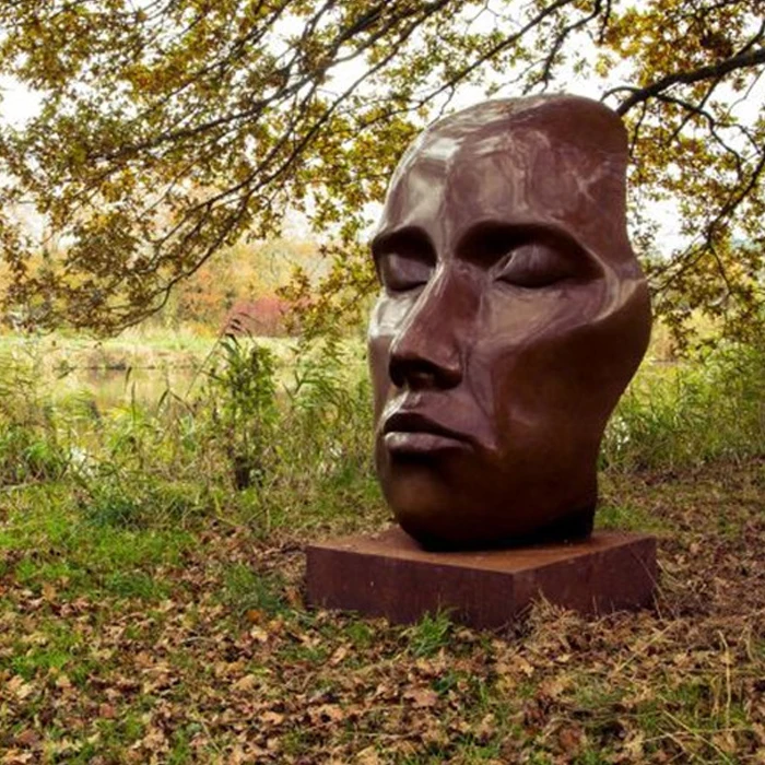 Antique Garden Metal Art Bronze Face Sculpture Buy Bronze Face