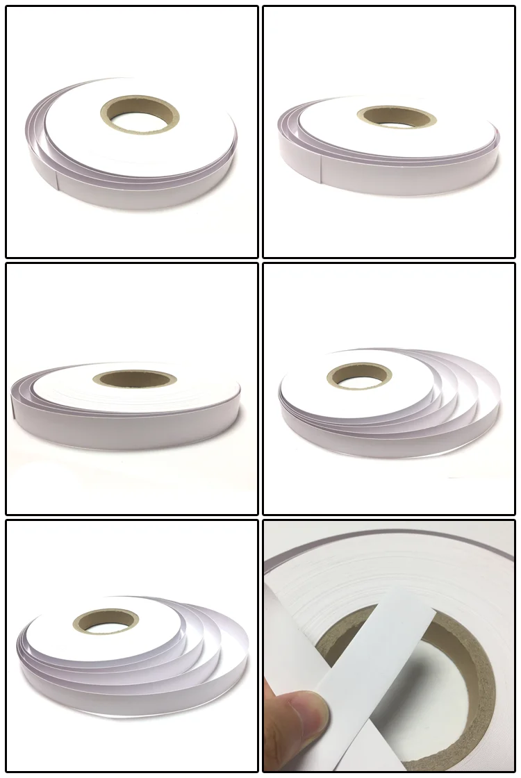 White Color 1mm Pvc Edgebanding Tapes/edging Tape For Furniture Kitchen