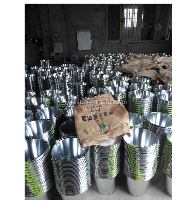Cheap Price Of Beach Galvanized Zinc Metal Buckets And Pails For Home