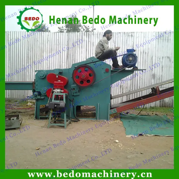 BEDO factory price mobile industrial drum wood chipper shredder machine made in china for sale