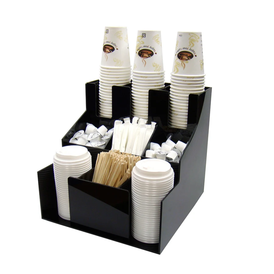 Countertop ABS Plastic Paper Cup & Lid Dispenser, View paper cup ...