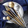buy cutlery online elegant restaurant dinner flatware serving set gold utensils