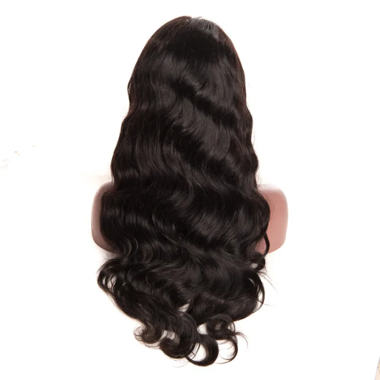 9a Grade Raw Unprocessed Virgin Straight Full Lace Human Hair Wigs,150 ...