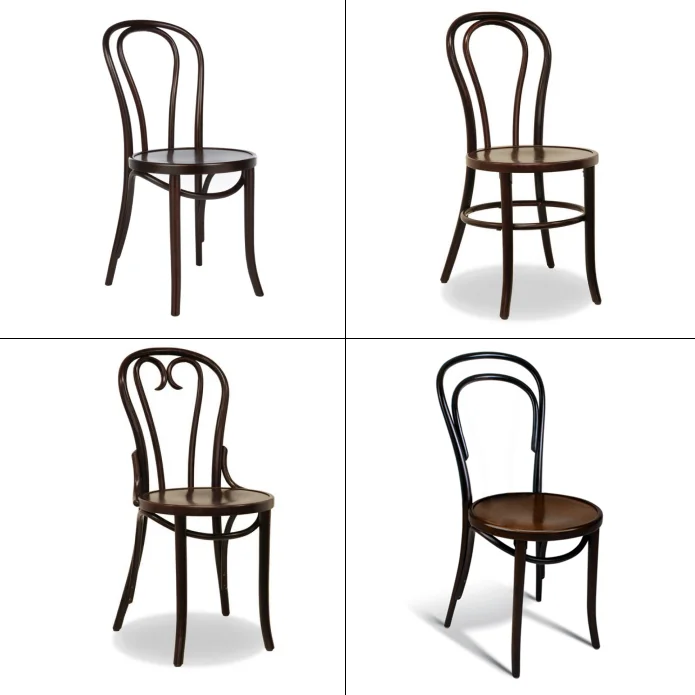 Wholesale Wedding Stackable Design Dinning Restaurant Wood Chair