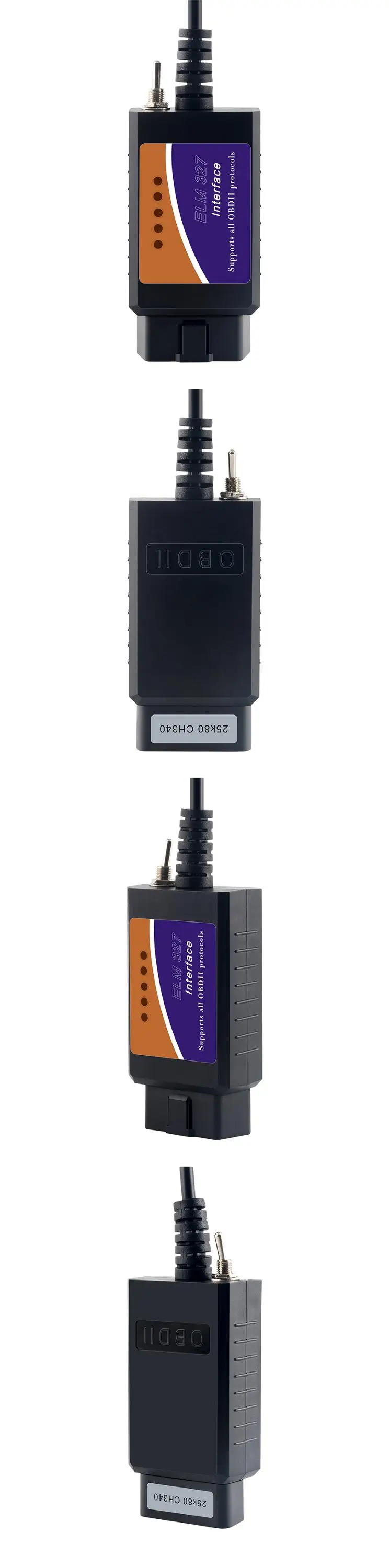 Kingbolen Elm327 Usb V1.5 With Pic18f25k80 And Ch340 For Forscan Elm ...