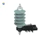 Best price 10ka 5ka 15kv High Voltage Equipment Surge Arresters Solid And Durable Zinc Oxide Arrester Lightning