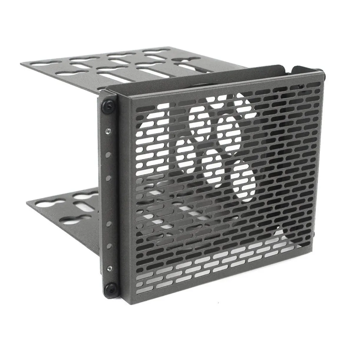 CaseLabs Flex-Bay Cover Ventilated Triple Bay Black