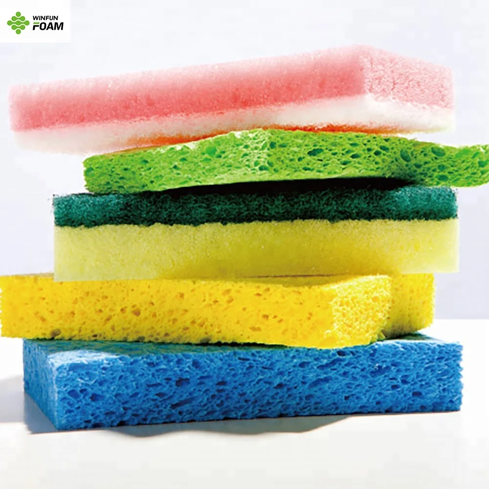Seaweed Sponge For Household Cleaning Polyurethane Sponge Car Cleaning