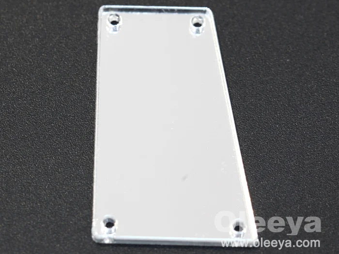 Hot Sale Popular Flat Back Acrylic Mirror Sew on Stone With 2 Holes for Costumes Decorations