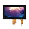 IPS 1024*600 7.0inch LVDS Interface 500nits Luminance TFT LCD Screen with PCAP