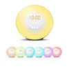 2018 trending products touch light alarm clock plug in night light clock digital alarm clock