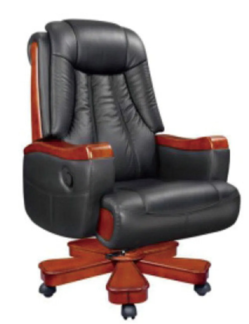 Luxury Executive Cheap Customized Boss Armrest Office Chair Leather