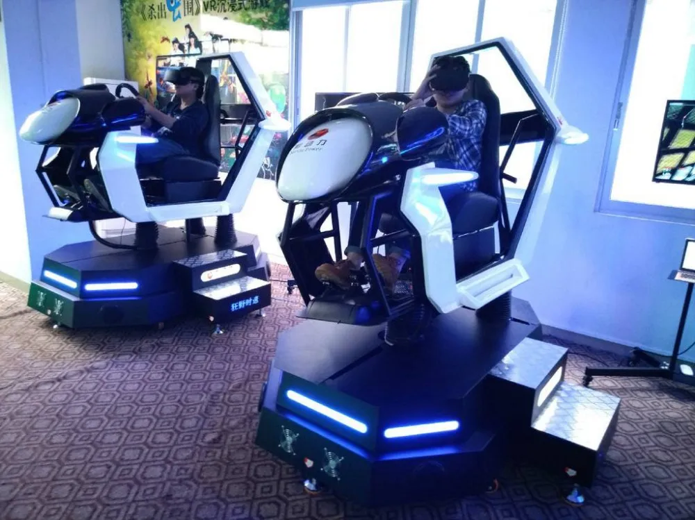 Ultra Realistic Driving Car Game Amusement Game 9d Vr Motion Simulator 