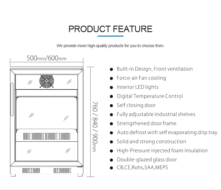 Bottle Display Fridge