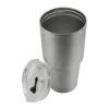 WeVi 30 oz double walled vacuum insulated stainless steel tea tumbler cups glass with threaded in bulk