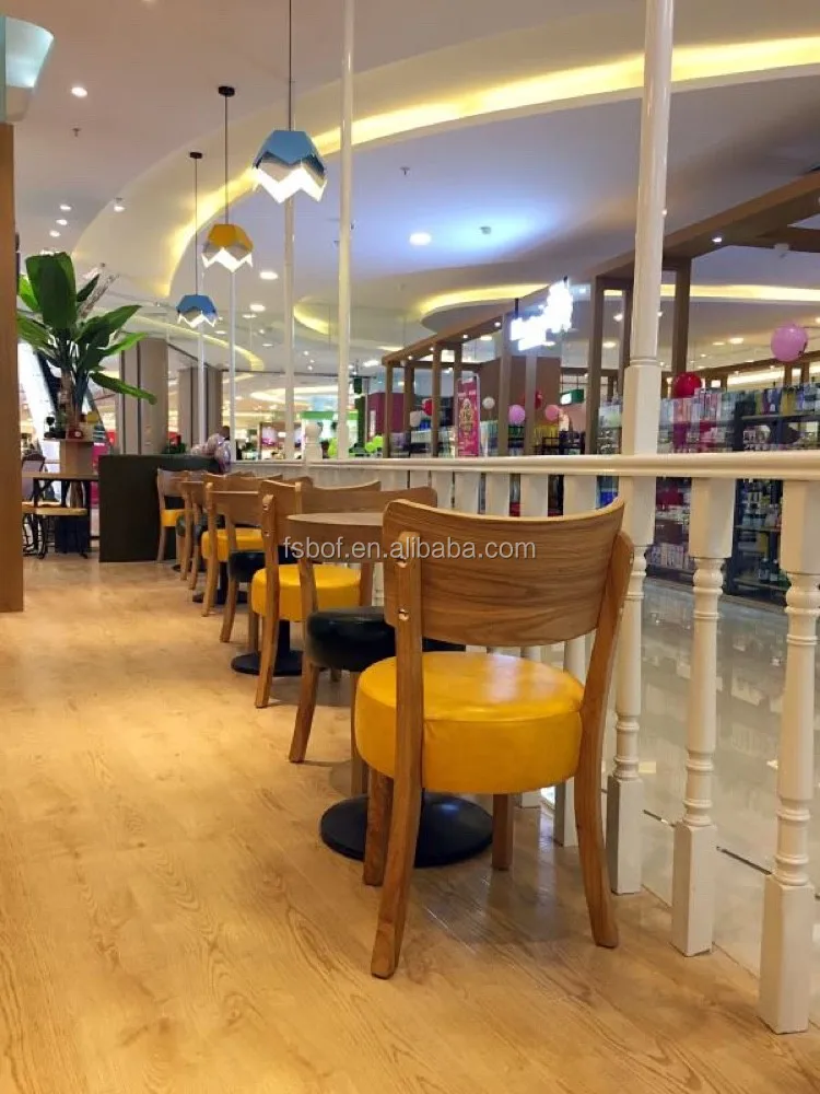 Wholesale Solid Wood Restaurant Furniture Set Retro Cafe Table And Chairs Combination Buy