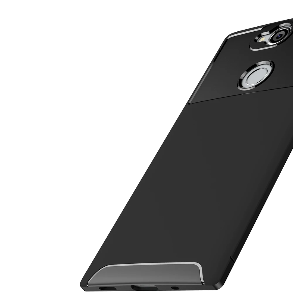 New Premium Shock Protection Carbon Fiber Skin TPU Silicone Case For Sony xperia xa2 plus