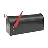 us mailbox red flag/outdoor post mounted mailbox/post letterbox