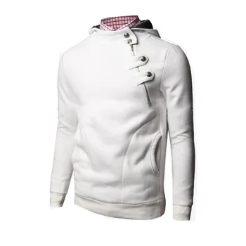 100 polyester white hoodie