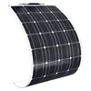 SolarParts New Flexible Mono 18V 100W Tab Wire Solar Panel For Boat RV Car OEM ODM