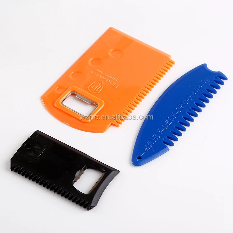 Plastic Surfing Surfboard Wax Comb With Bottle Opener Buy Surfboard