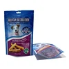 Vivid Printing Sealable Animal Feed Doypack Bag Dog Treat Packaging