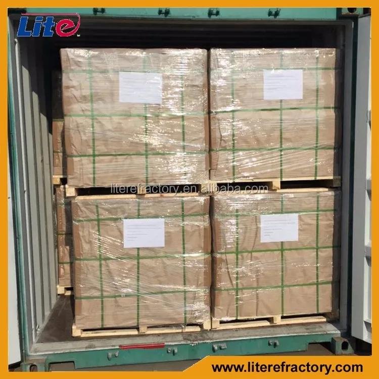 curved diatomite insulation / insulating fire clay bricks for sale