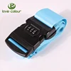 Customized Password Combination Luggage Strap Padlock Belt Suitcase Secure Lock Safe Belt Strap