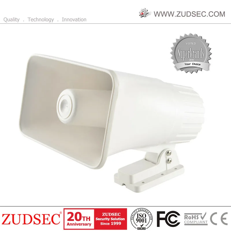Wired External Mini Siren For Home Security Alarm Large Horn Siren