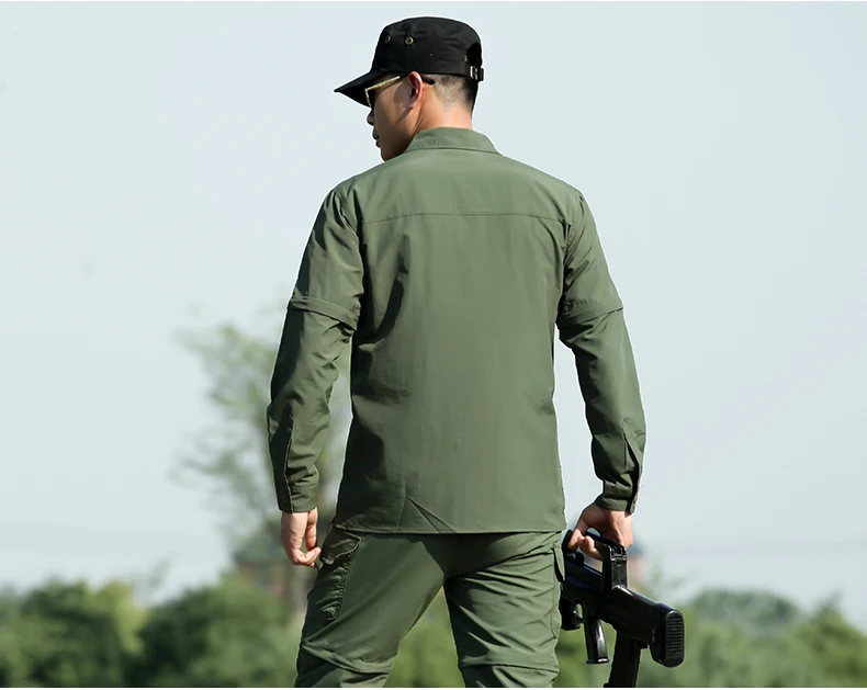 Army Green Special Force Corps Military Suit Pant Pla Camo Clothes Camo