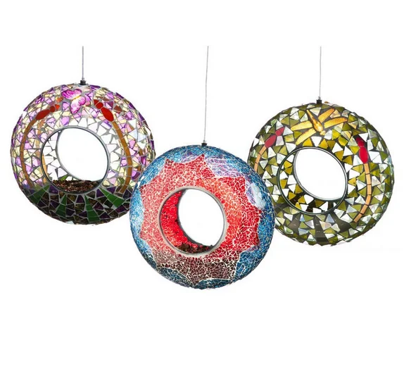 Hanging Circle 3 Piece Mosaic Sun Moon Stars Circle Feeder Buy