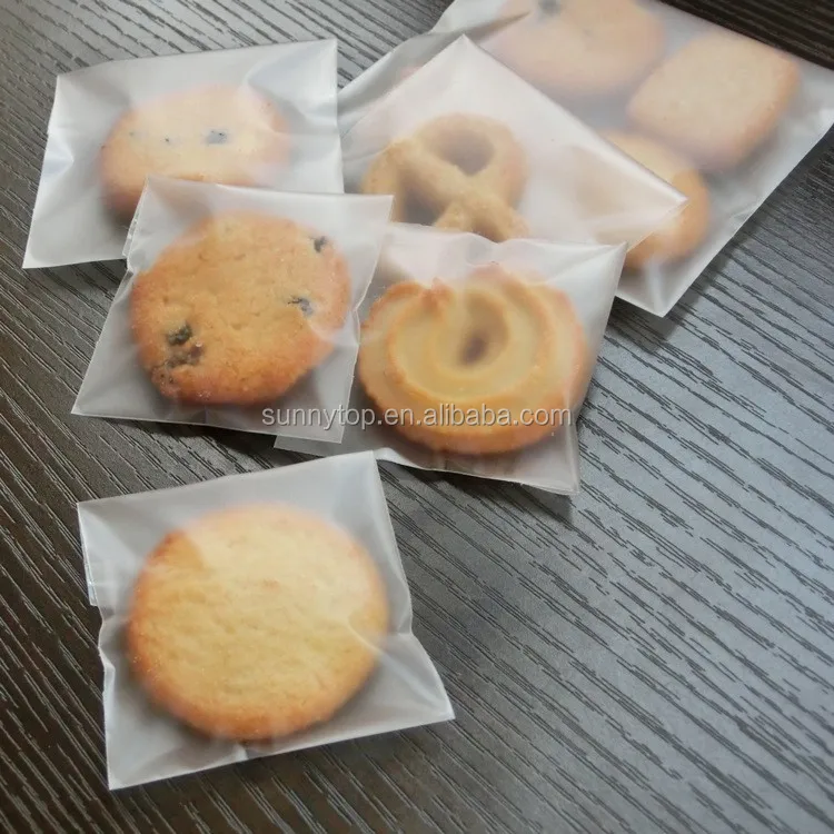 2000pcs Clear Cookie Bags Plastic Bags,Small Cookie Packaging Bags 5