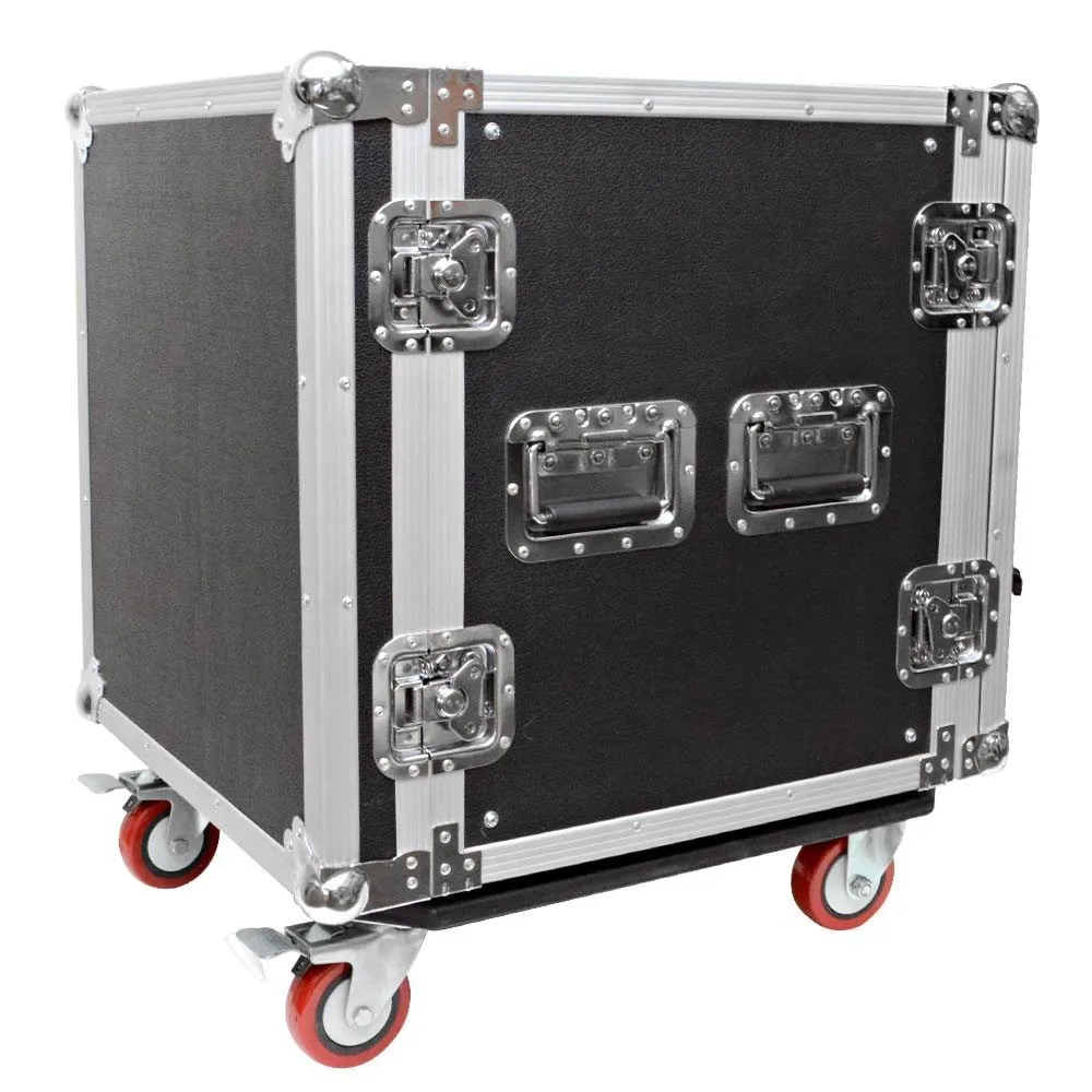 Space aluminum case. Flightcase Light. Flightcase for Amplifier. Das Audio Road-12ar.