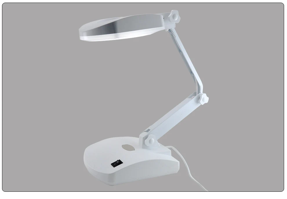 BEST-8611BL High Quality Factory Direct Repair Tool Table Magnifying Glass With Light Stand Magnifier