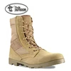 Men's 9 Inch Desert Tan Boots with Side Zipper for Work Construction Hiking Hunting Outdoors Durable Comfortable Military boots