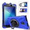 Rugged handle strap drop defender case for Samsung Tab Active 2 8.0 silicone bumper case