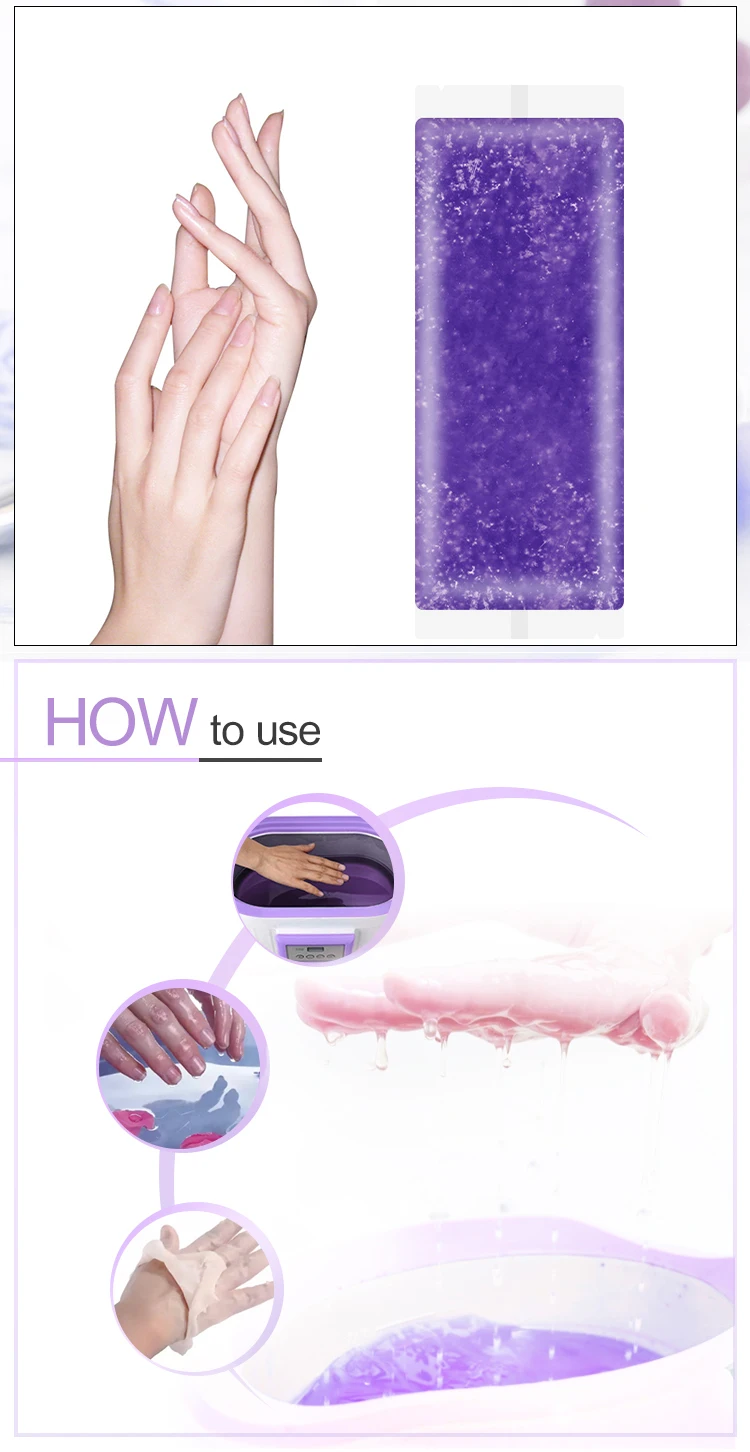 Wholesale Beauty Spa Paraffin Therapy Beauty Wax Lavender Fully Refined ...