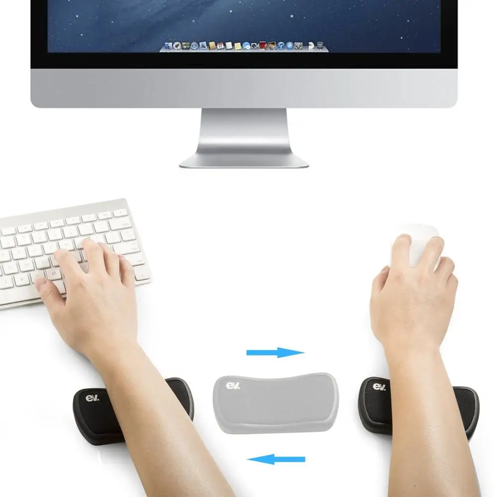 Computers And Accessories Custom Gel Mouse Wrist Rest With 4 Scroll