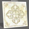 African islamic eleven 3d gold bathroom unique surface art deco ceramic porcelain floor tile