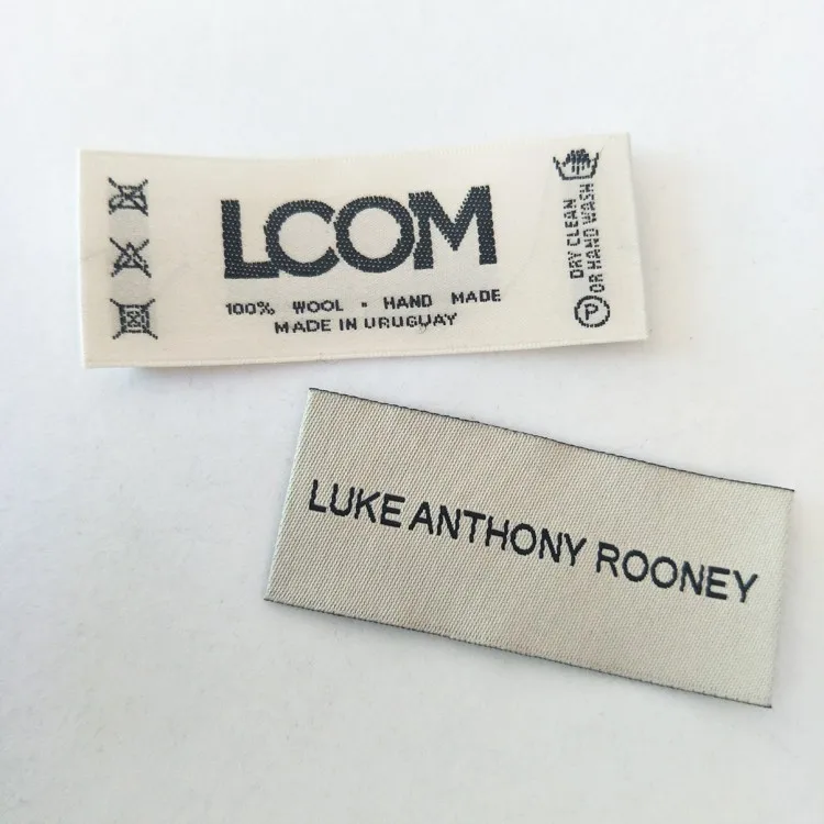 High Quality Custom Hem Woven Label,Clothing Woven Label,Custom ...